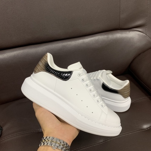 Wholesale Alexander McQueen Casual Shoes For Men #1221093 $102.00 USD, Wholesale Quality Replica Alexander McQueen Casual Shoes