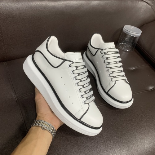 Wholesale Alexander McQueen Casual Shoes For Men #1221113 $108.00 USD, Wholesale Quality Replica Alexander McQueen Casual Shoes