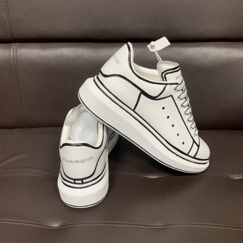 Replica Alexander McQueen Casual Shoes For Men #1221115 $108.00 USD for Wholesale