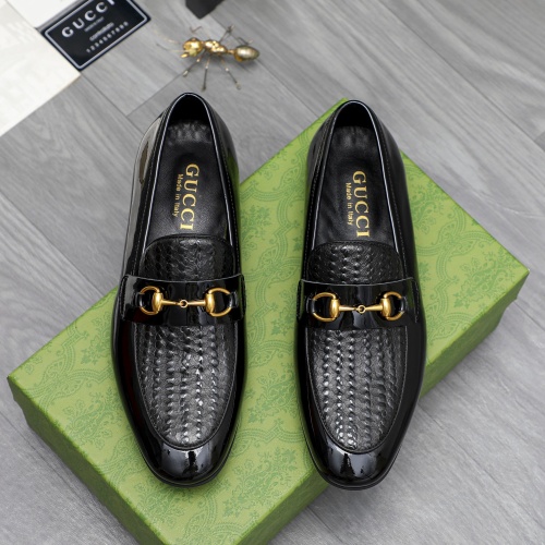 Replica Gucci Oxfords Shoes For Men #1221153 $80.00 USD for Wholesale