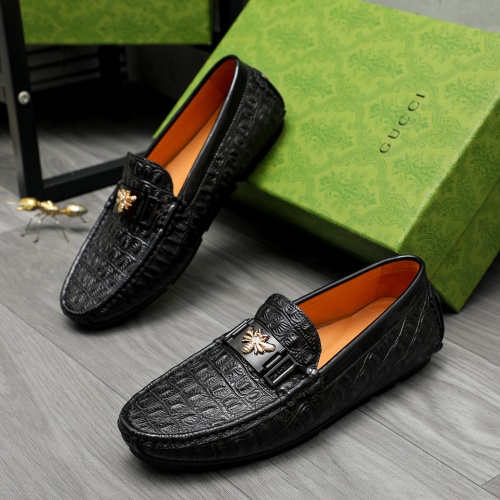 Wholesale Gucci Oxfords Shoes For Men #1221154 $68.00 USD, Wholesale Quality Replica Gucci Oxfords Shoes