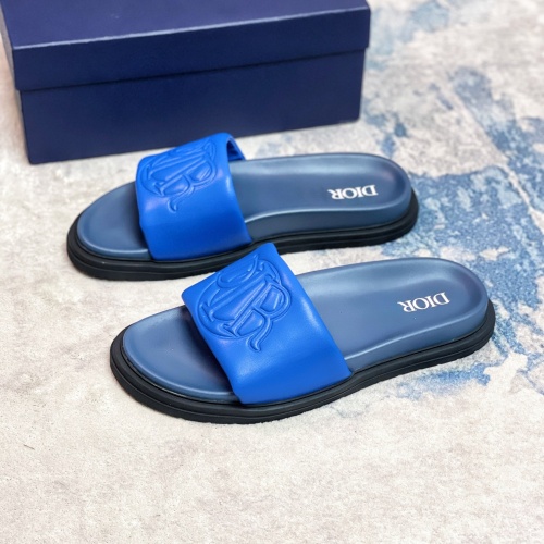 Wholesale Christian Dior Slippers For Men #1221157 $56.00 USD, Wholesale Quality Replica Christian Dior Slippers