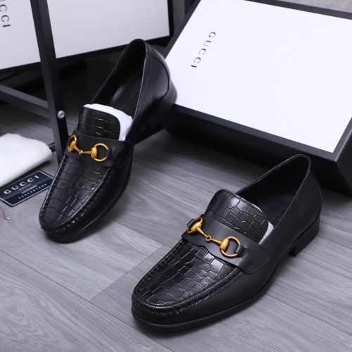 Wholesale Gucci Oxfords Shoes For Men #1221164 $88.00 USD, Wholesale Quality Replica Gucci Oxfords Shoes