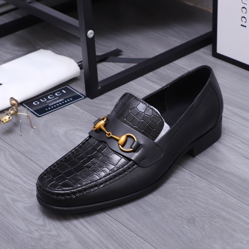 Replica Gucci Oxfords Shoes For Men #1221164 $88.00 USD for Wholesale