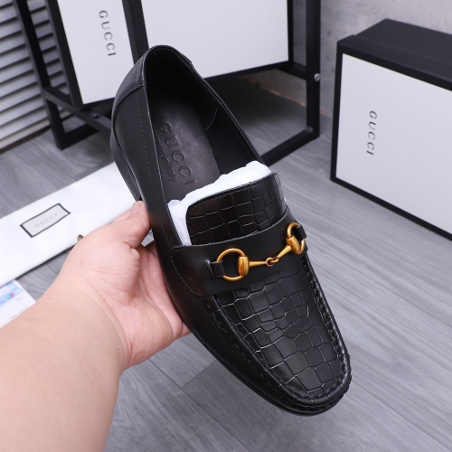 Replica Gucci Oxfords Shoes For Men #1221164 $88.00 USD for Wholesale