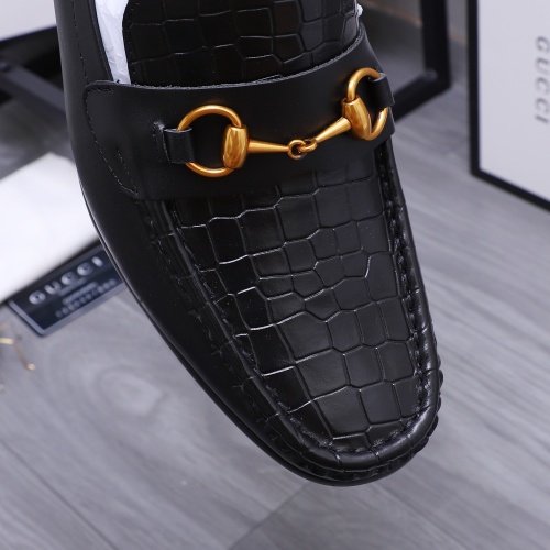 Replica Gucci Oxfords Shoes For Men #1221164 $88.00 USD for Wholesale