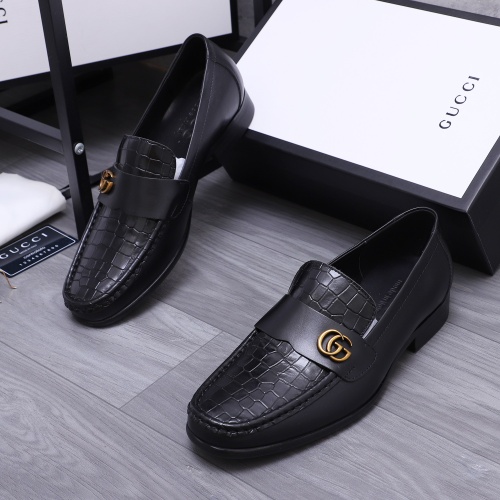 Wholesale Gucci Oxfords Shoes For Men #1221165 $88.00 USD, Wholesale Quality Replica Gucci Oxfords Shoes