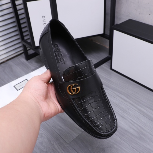 Replica Gucci Oxfords Shoes For Men #1221165 $88.00 USD for Wholesale