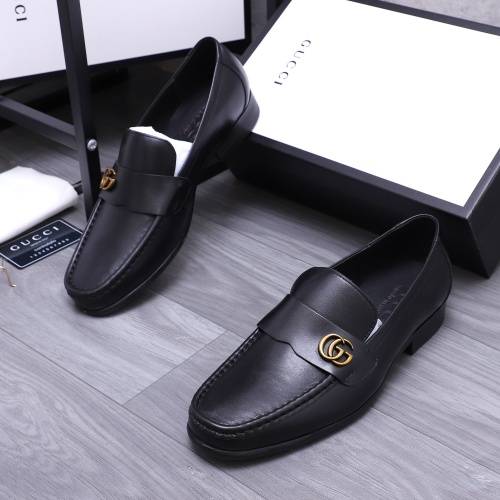 Wholesale Gucci Oxfords Shoes For Men #1221166 $88.00 USD, Wholesale Quality Replica Gucci Oxfords Shoes