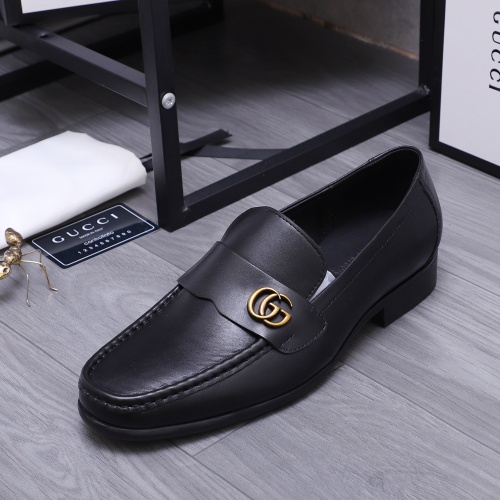 Replica Gucci Oxfords Shoes For Men #1221166 $88.00 USD for Wholesale