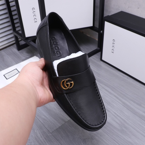 Replica Gucci Oxfords Shoes For Men #1221166 $88.00 USD for Wholesale