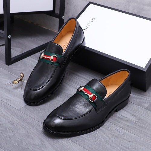 Wholesale Gucci Oxfords Shoes For Men #1221169 $80.00 USD, Wholesale Quality Replica Gucci Oxfords Shoes