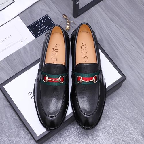 Replica Gucci Oxfords Shoes For Men #1221169 $80.00 USD for Wholesale