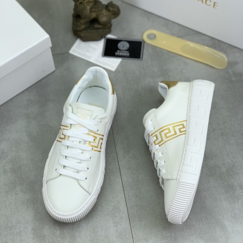 Wholesale Versace Casual Shoes For Women #1221181 $100.00 USD, Wholesale Quality Replica Versace Casual Shoes