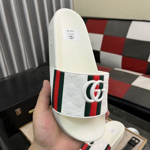 Replica Gucci Slippers For Men #1221188 $40.00 USD for Wholesale