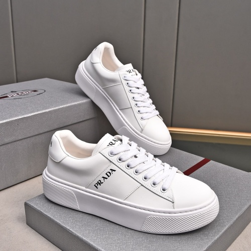 Replica Prada Casual Shoes For Men #1221198 $98.00 USD for Wholesale