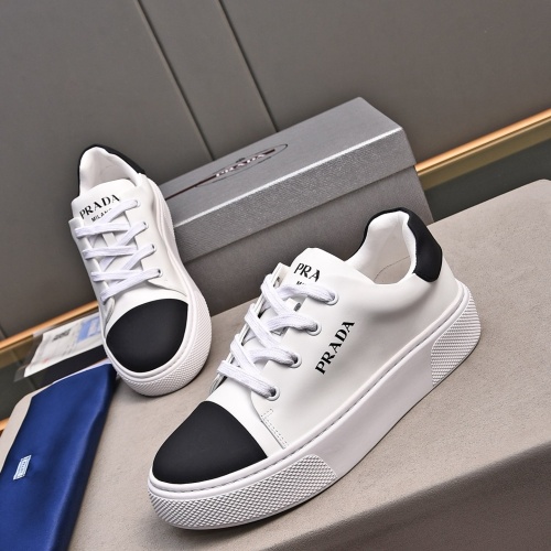 Wholesale Prada Casual Shoes For Men #1221212 $98.00 USD, Wholesale Quality Replica Prada Casual Shoes