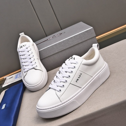 Wholesale Prada Casual Shoes For Men #1221214 $98.00 USD, Wholesale Quality Replica Prada Casual Shoes