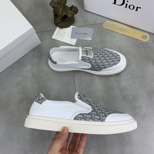 Replica Christian Dior Casual Shoes For Men #1221244 $72.00 USD for Wholesale