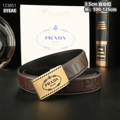 Wholesale Prada AAA Quality Belts For Men #1221265 $60.00 USD, Wholesale Quality Replica Prada AAA Quality Belts