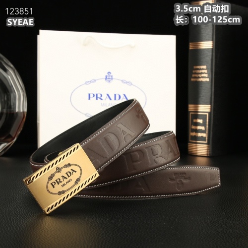 Replica Prada AAA Quality Belts For Men #1221265 $60.00 USD for Wholesale