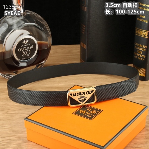 Replica Prada AAA Quality Belts For Men #1221268 $60.00 USD for Wholesale