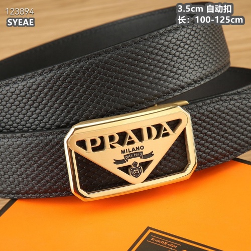 Replica Prada AAA Quality Belts For Men #1221268 $60.00 USD for Wholesale