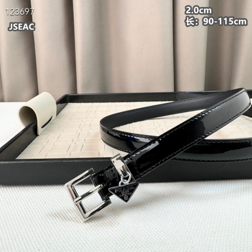 Wholesale Prada AAA Quality Belts For Women #1221303 $52.00 USD, Wholesale Quality Replica Prada AAA Quality Belts