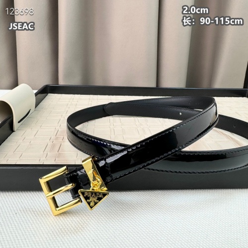 Wholesale Prada AAA Quality Belts For Women #1221304 $52.00 USD, Wholesale Quality Replica Prada AAA Quality Belts