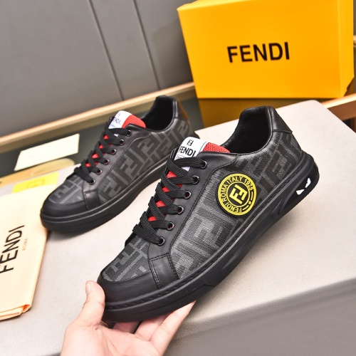 Replica Fendi Casual Shoes For Men #1221411 $76.00 USD for Wholesale