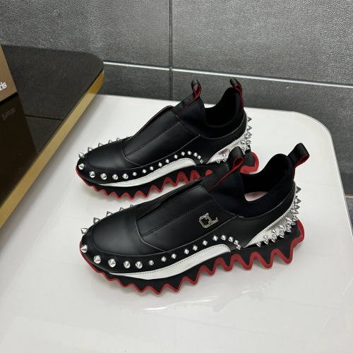 Wholesale Christian Louboutin Casual Shoes For Men #1221436 $122.00 USD, Wholesale Quality Replica Christian Louboutin Casual Shoes