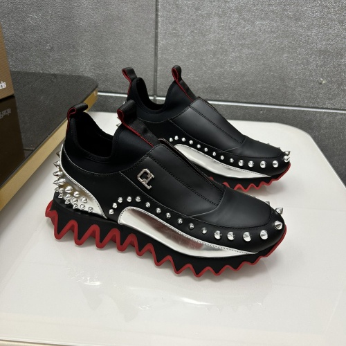 Replica Christian Louboutin Casual Shoes For Men #1221436 $122.00 USD for Wholesale