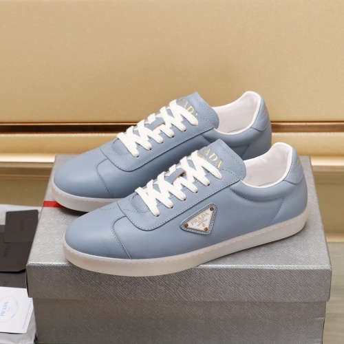 Wholesale Prada Casual Shoes For Men #1221466 $118.00 USD, Wholesale Quality Replica Prada Casual Shoes