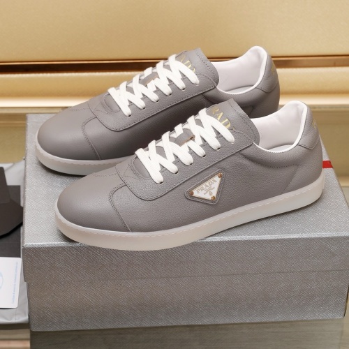 Wholesale Prada Casual Shoes For Men #1221467 $118.00 USD, Wholesale Quality Replica Prada Casual Shoes