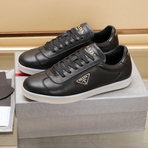 Wholesale Prada Casual Shoes For Men #1221468 $118.00 USD, Wholesale Quality Replica Prada Casual Shoes