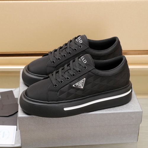 Wholesale Prada Casual Shoes For Men #1221477 $118.00 USD, Wholesale Quality Replica Prada Casual Shoes