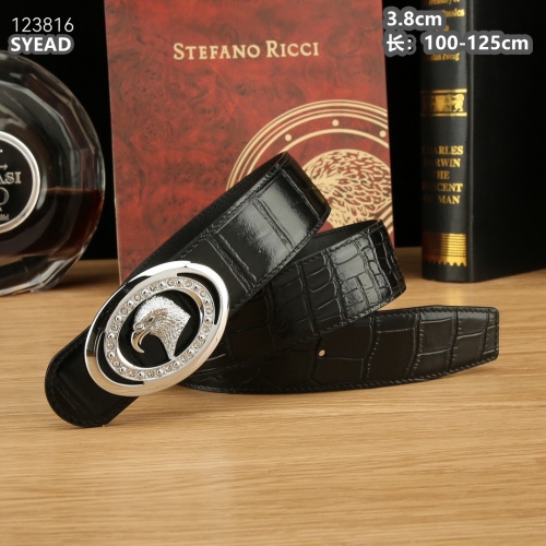 Wholesale Stefano Ricci AAA Quality Belts For Men #1221488 $56.00 USD, Wholesale Quality Replica Stefano Ricci AAA Quality Belts