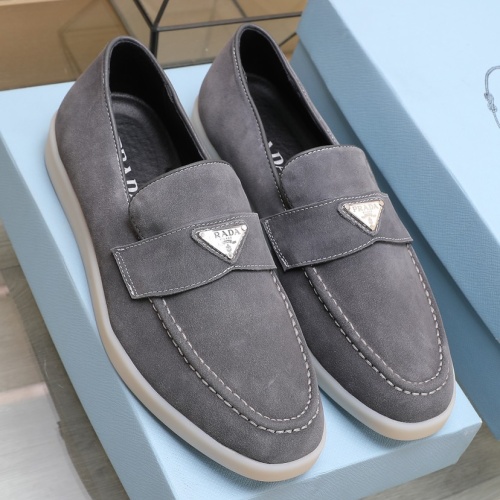 Replica Prada Casual Shoes For Men #1221490 $92.00 USD for Wholesale