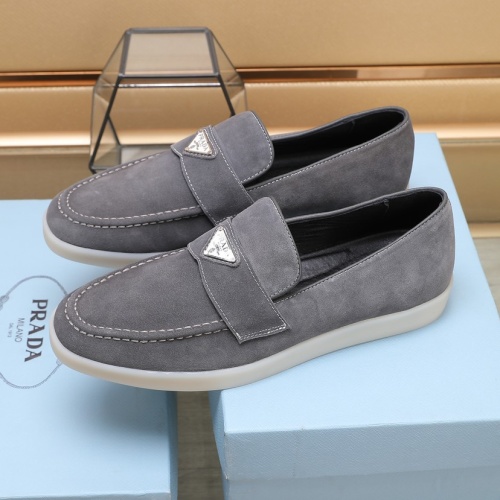 Replica Prada Casual Shoes For Men #1221490 $92.00 USD for Wholesale