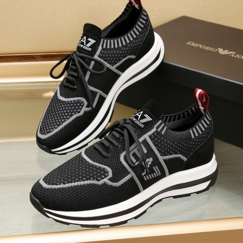 Wholesale Armani Casual Shoes For Men #1221507 $88.00 USD, Wholesale Quality Replica Armani Casual Shoes