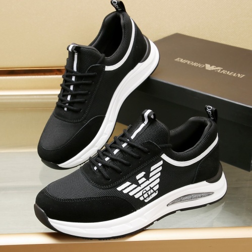 Wholesale Armani Casual Shoes For Men #1221509 $88.00 USD, Wholesale Quality Replica Armani Casual Shoes