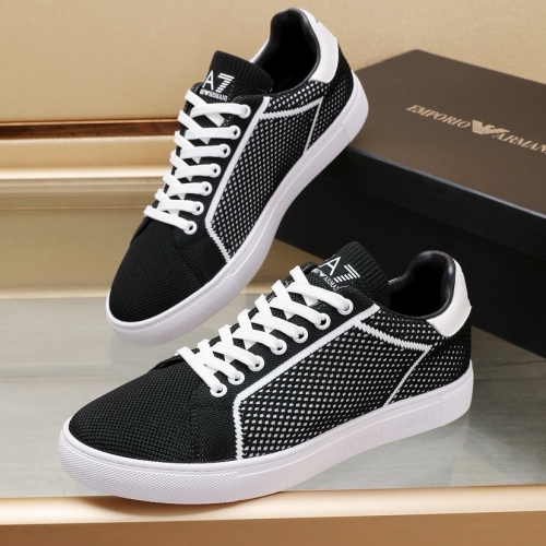 Wholesale Armani Casual Shoes For Men #1221522 $85.00 USD, Wholesale Quality Replica Armani Casual Shoes