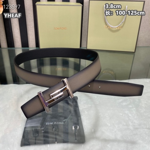 Replica Tom Ford AAA Quality Belts For Men #1221537 $64.00 USD for Wholesale