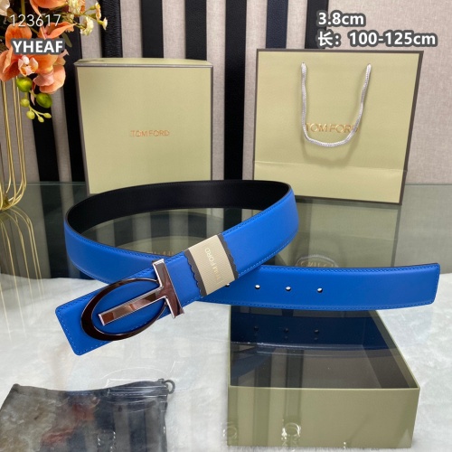 Replica Tom Ford AAA Quality Belts For Men #1221553 $64.00 USD for Wholesale