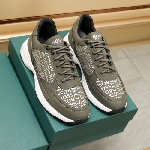 Replica Boss Casual Shoes For Men #1221583 $92.00 USD for Wholesale