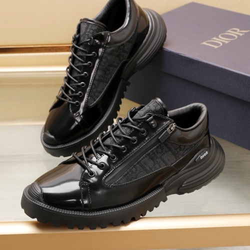 Wholesale Christian Dior Leather Shoes For Men #1221616 $115.00 USD, Wholesale Quality Replica Christian Dior Leather Shoes