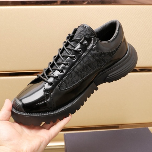 Replica Christian Dior Leather Shoes For Men #1221616 $115.00 USD for Wholesale