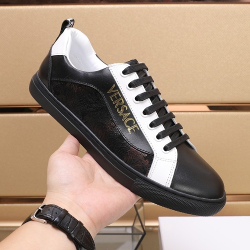 Replica Versace Casual Shoes For Men #1221623 $85.00 USD for Wholesale