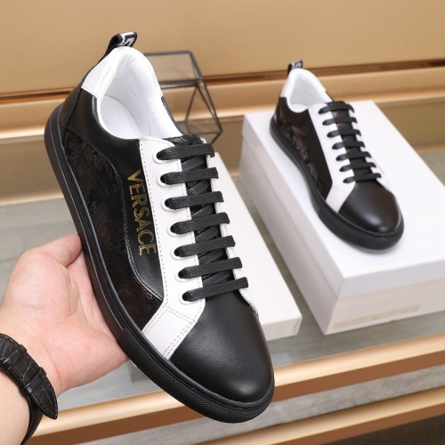 Replica Versace Casual Shoes For Men #1221623 $85.00 USD for Wholesale