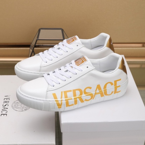 Replica Versace Casual Shoes For Men #1221624 $92.00 USD for Wholesale